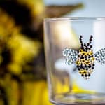 Bumble Bee Glass