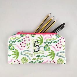 Personalised Fabric Pencil Case
