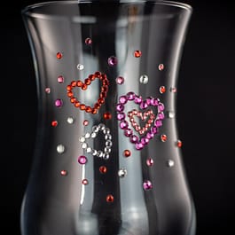 Love Heart Glass