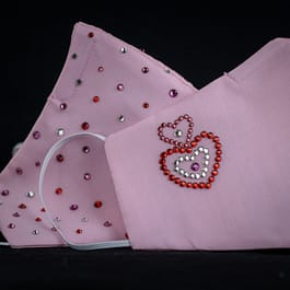 Set of 2 Pretty in Pink Facemasks