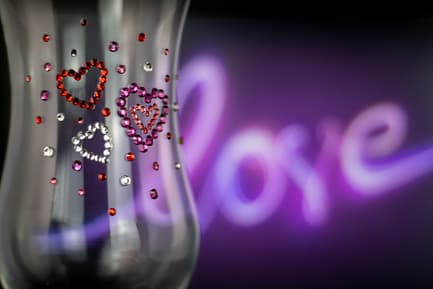 Valentine's Glass