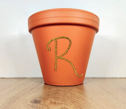 Personalised Initial Plant Pot