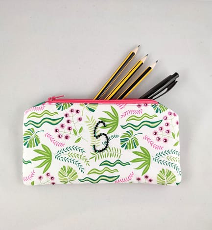 Custom Fabric Pencil Case
