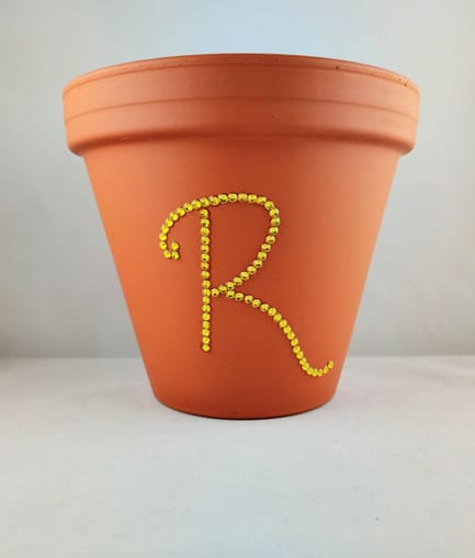 Personalised Initial Plant Pot
