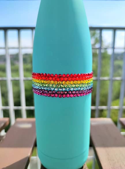Pride Rainbow Water Bottle