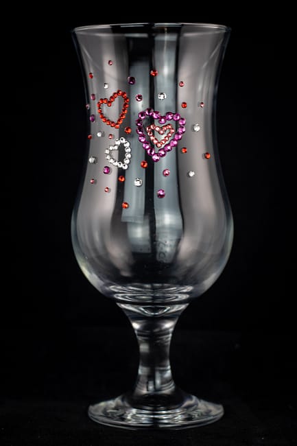 Valentine's Glass