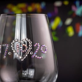 Wedding Date Glass