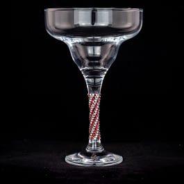 Candy Cane Glass